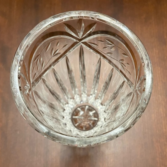 SALE Vintage Victoria Garden by Gorham Hand Cut Crystal
Flower Vase 7in-Poland - Picture 3 of 5